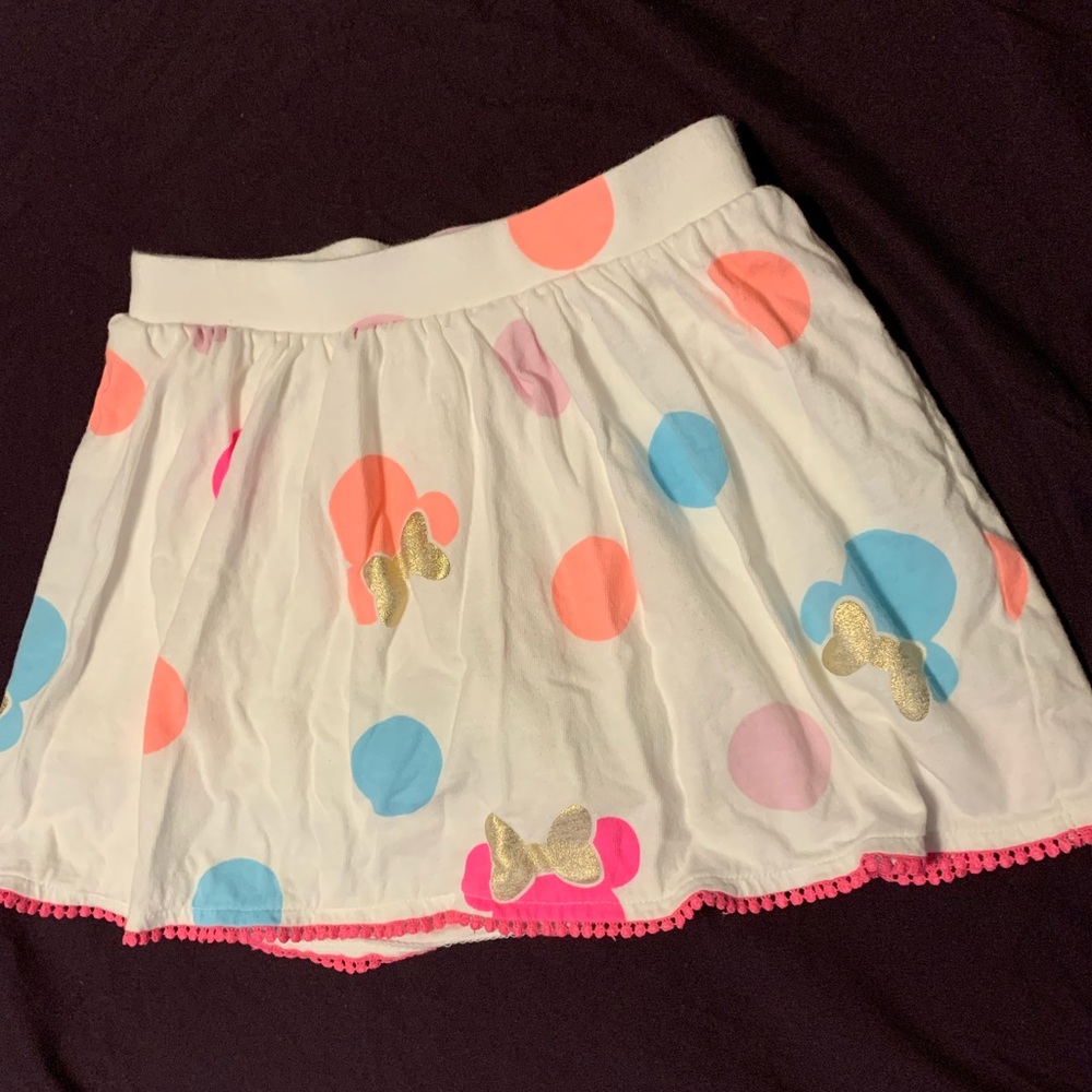 Minnie Mouse girls skort